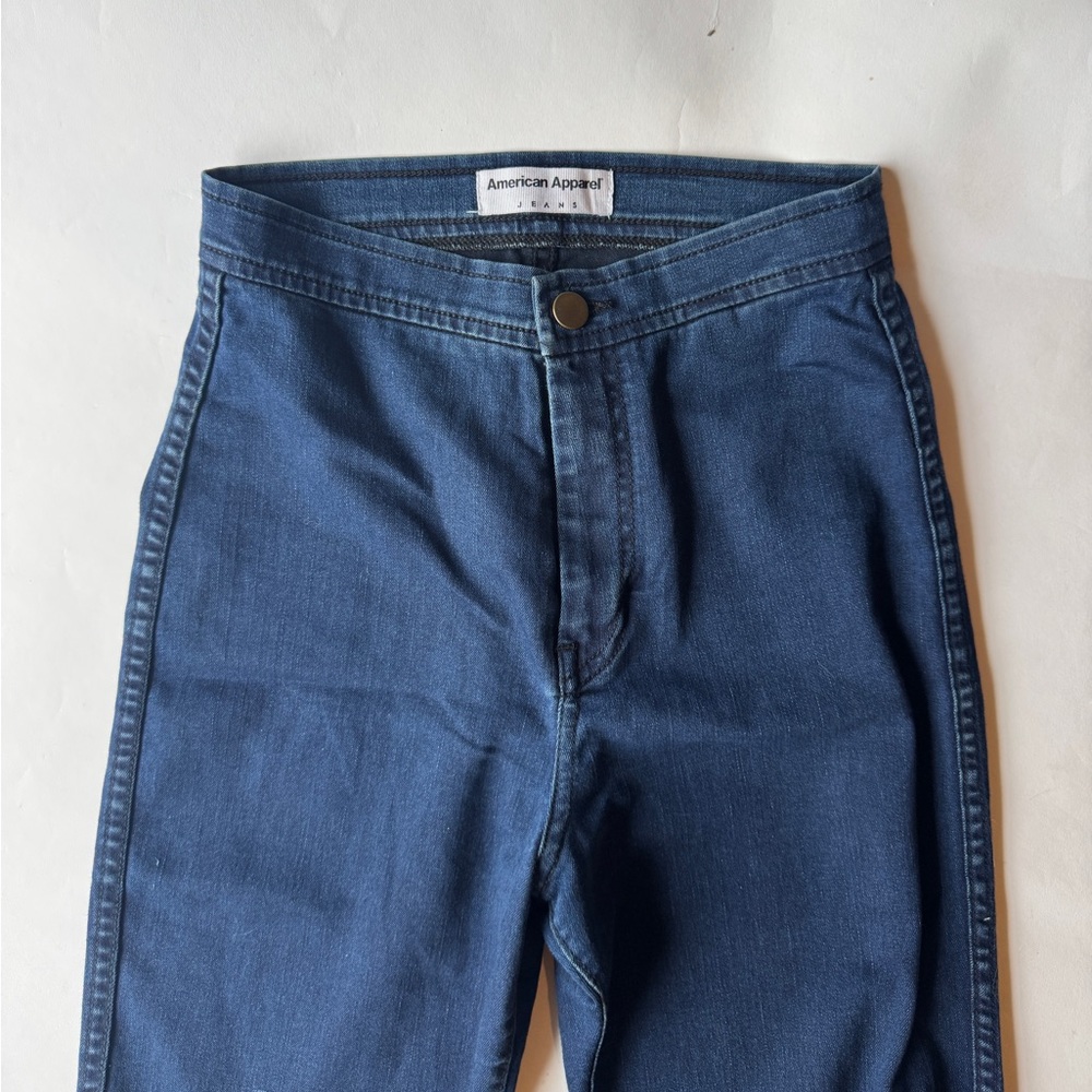 American Apparel High Waist Blue legging Jeans